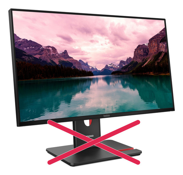 Lenovo ThinkVision T24-40 23.8" Full HD IPS 120Hz Monitor HDMI USB-C *NO STAND*