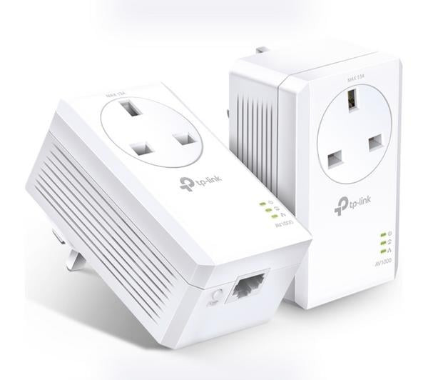 TP-Link TL-PA7017P Gigabit Passthrough Powerline Adapter Starter Kit