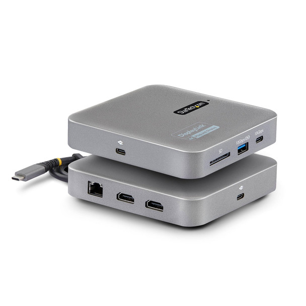 StarTech 7-in-1 USB-C Multiport Adapter Dual 4K 60Hz HDMI Docking Station