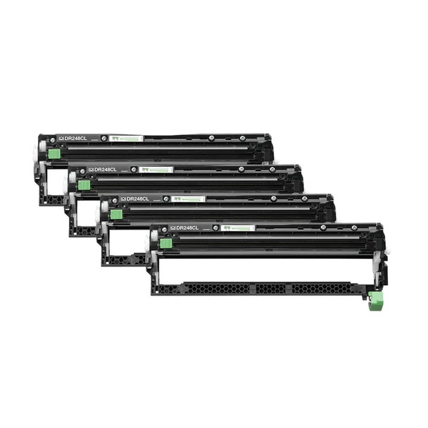 Genuine Brother DR-248CL CMYK Drum Unit Pack 30k Pages Original Laser