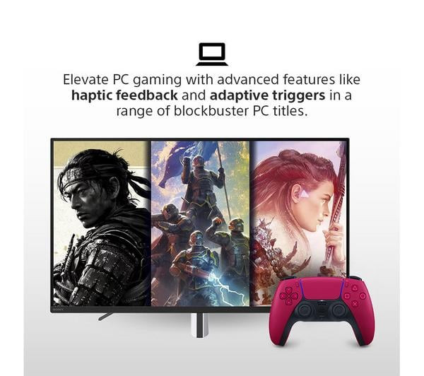 Sony PlayStation 5 DualSense Wireless Controller Cosmic Red 