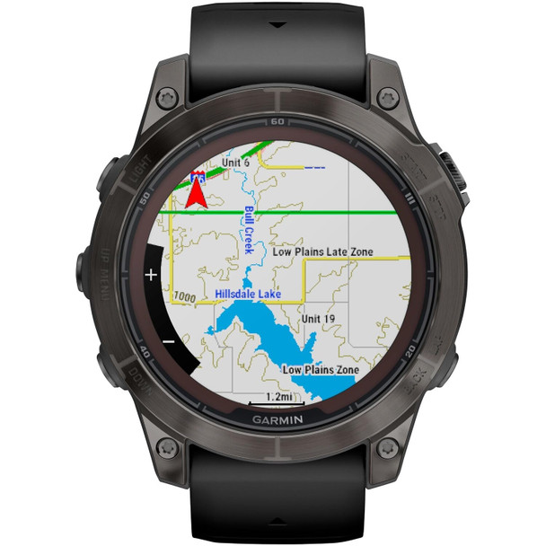 Garmin fenix 7 Pro Sapphire Solar GPS Smartwatch 47mm Multisport Carbon Gray