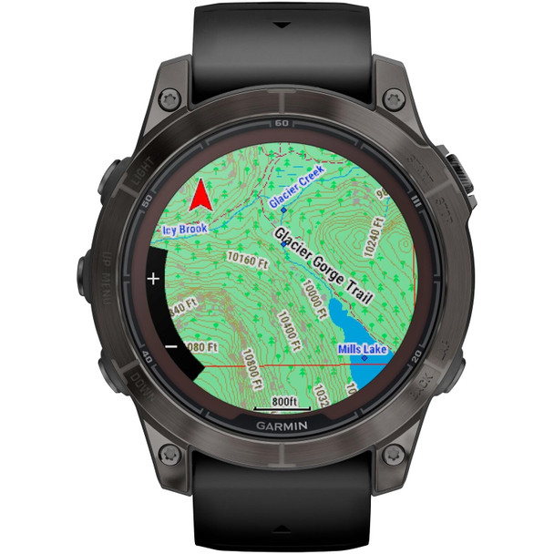 Garmin fenix 7 Pro Sapphire Solar GPS Smartwatch 47mm Multisport Carbon Gray – image 9