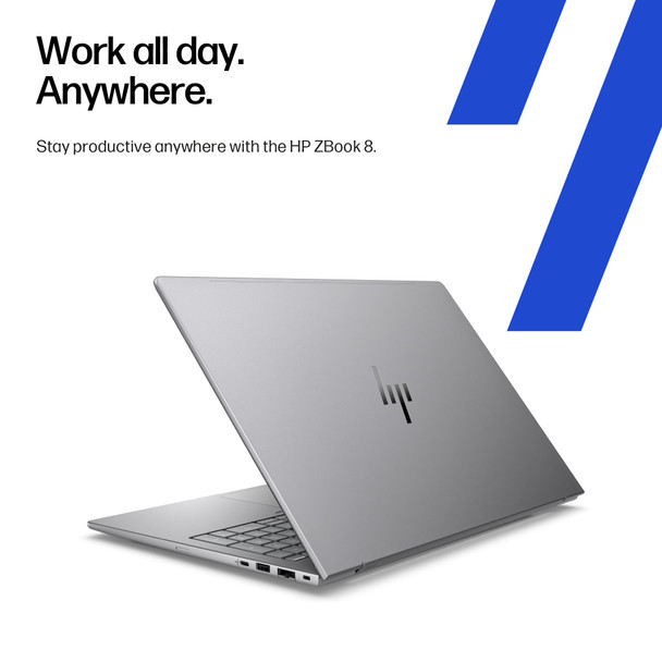 HP ZBook 8 G1i 14" Workstation Laptop Core Ultra 7 255H 16GB RAM 512GB RTX 500