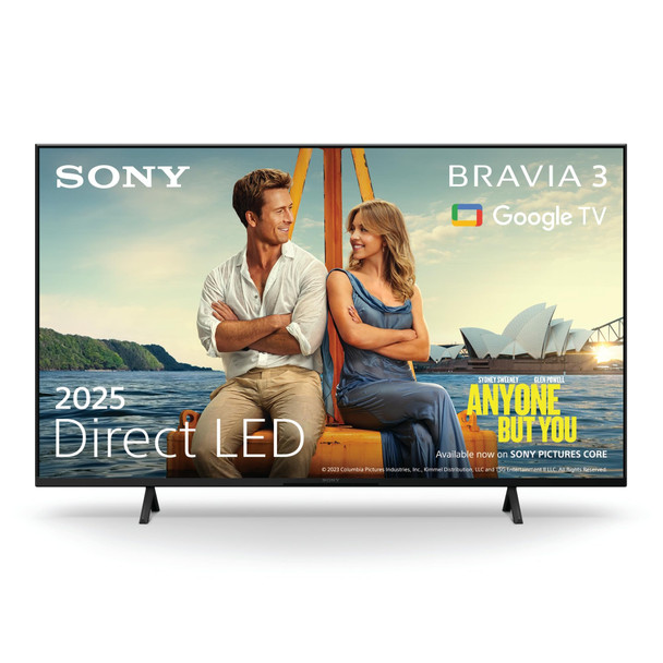 Sony 65 Bravia 3 4K HDR Smart Google TV Dolby Vision Atmos for PS5 Home Cinema