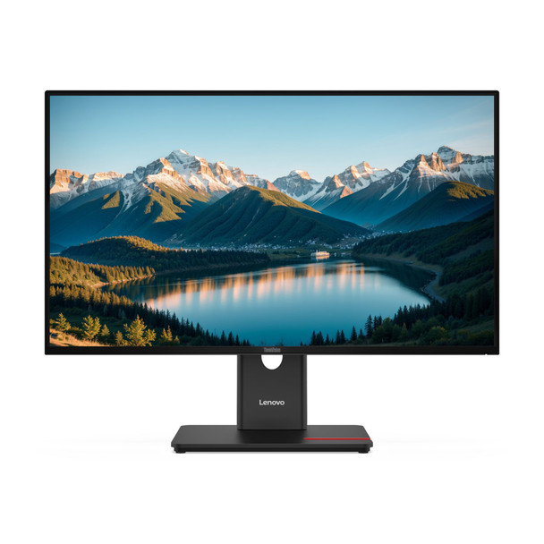 Lenovo ThinkVision T27Q-40 27" QHD IPS 120Hz Monitor USB-C Hub Ergonomic Display
