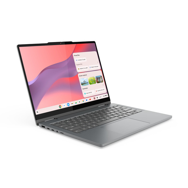 Lenovo Chromebook Plus 14 2-in-1 Touch Laptop Intel 8GB RAM 256GB SSD Grey