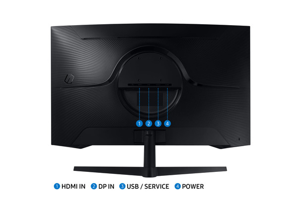 Samsung Odyssey G5 32" Curved Gaming Monitor QHD 165Hz 1ms FreeSync for PC PS5