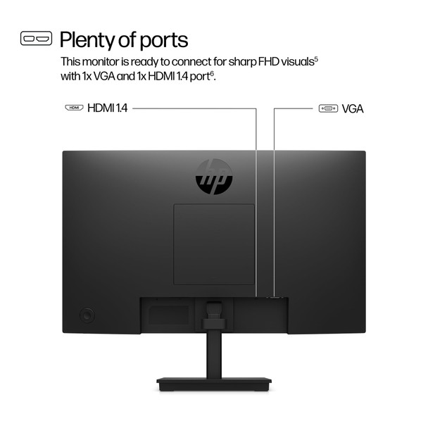 HP Series 3 Pro 322pv 21.45" FHD 100Hz VA Monitor HDMI VGA for PC Laptop Office