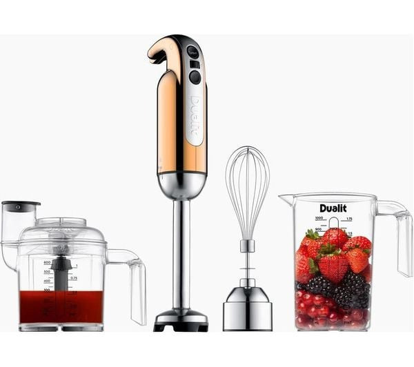 Dualit DHB2A Hand Blender - Copper 700W Multi-Function Kitchen Tool