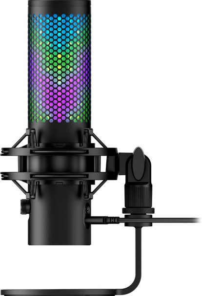 HyperX QuadCast 2 S USB Condenser Gaming Microphone for PC Mac PS5 Streaming