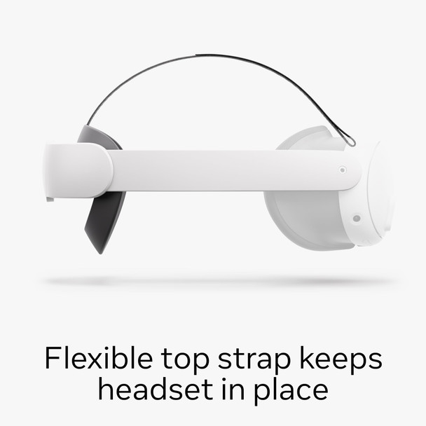 Meta Quest 3 & 3S Elite Strap Ergonomic Head Strap White 
