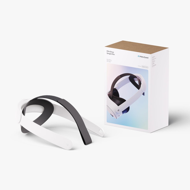 Meta Quest 3 & 3S Elite Strap Ergonomic Head Strap White 