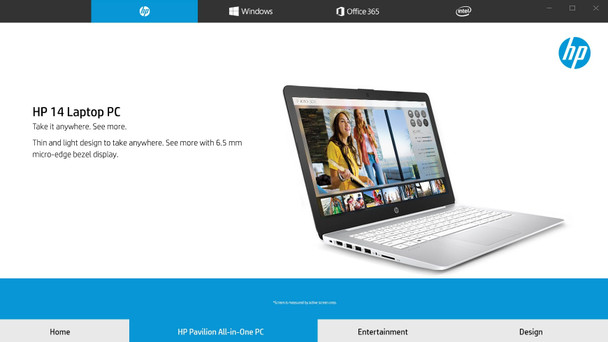 HP 14s 14" HD Laptop AMD 3020e 4GB RAM 64GB eMMC Windows 11 Silver