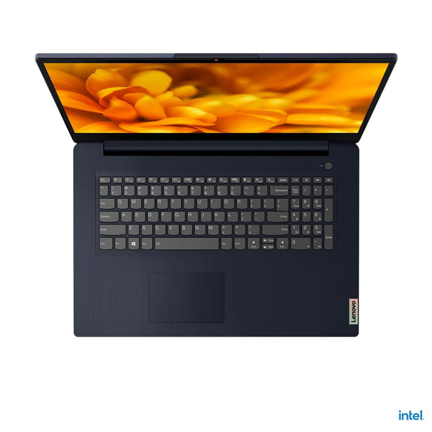 Lenovo IdeaPad 3 17.3" HD+ Laptop Celeron 4GB RAM 128GB SSD Windows 11 Blue