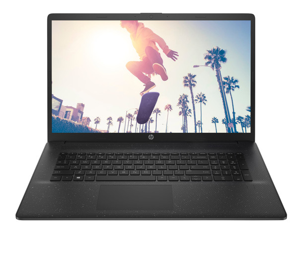 HP 17.3" FHD Laptop Intel Pentium 4GB RAM 128GB SSD Windows 11 Black Notebook