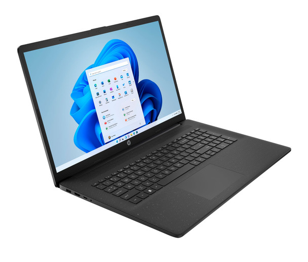 HP 17.3" FHD Laptop Intel Pentium 4GB RAM 128GB SSD Windows 11 Black Notebook