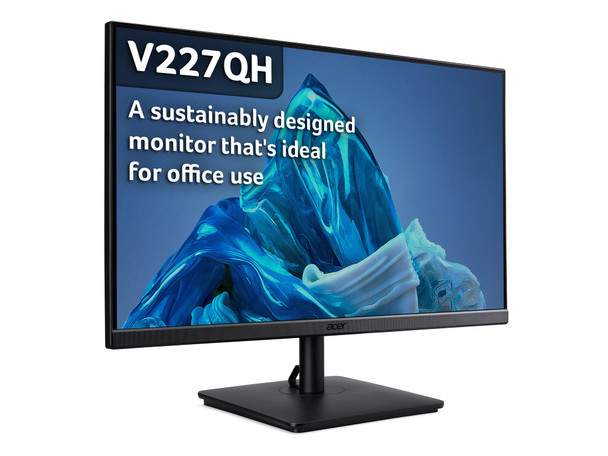 Acer Vero V227Q 21.5" Full HD 100Hz VA Monitor HDMI VGA DisplayPort for PC Lapto