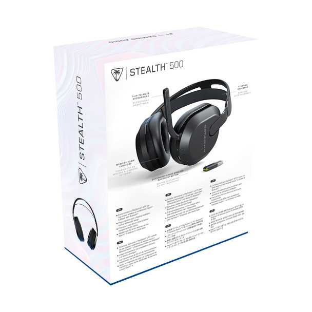 Turtle Beach Stealth 500 Wireless Gaming Headset for PS5 PS4 PC Mobile Bluetooth