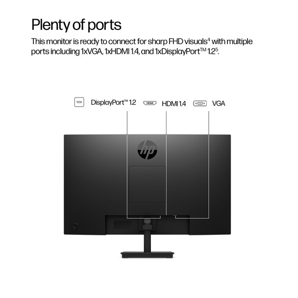 HP Series 3 Pro 327pf 27 Inch FHD IPS Monitor 100Hz HDMI VGA Black PC Display