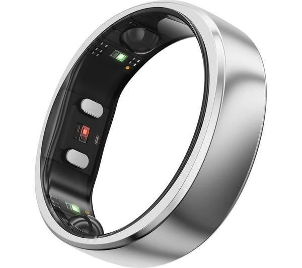 RingConn Gen 2 Smart Ring Size 12 Future Silver Fitness Sleep Health Tracker