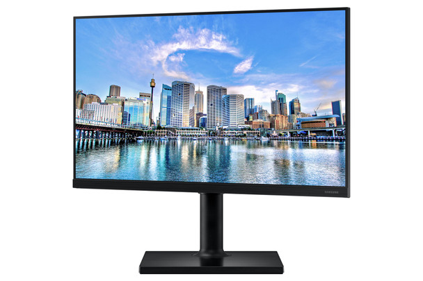 Samsung T45F 24" Full HD IPS Business Monitor 75Hz HDMI USB Hub Pivot Black