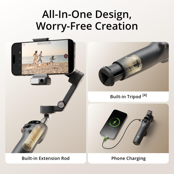 DJI Osmo Mobile 7P Smartphone Gimbal Stabiliser 3-Axis ActiveTrack 