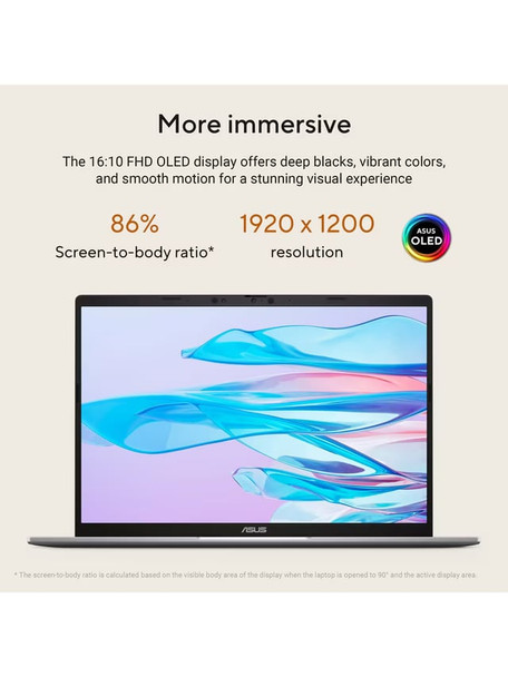 Asus Vivobook S14 14" OLED Laptop Ryzen 7 32GB RAM 1TB SSD Windows 11 Home
