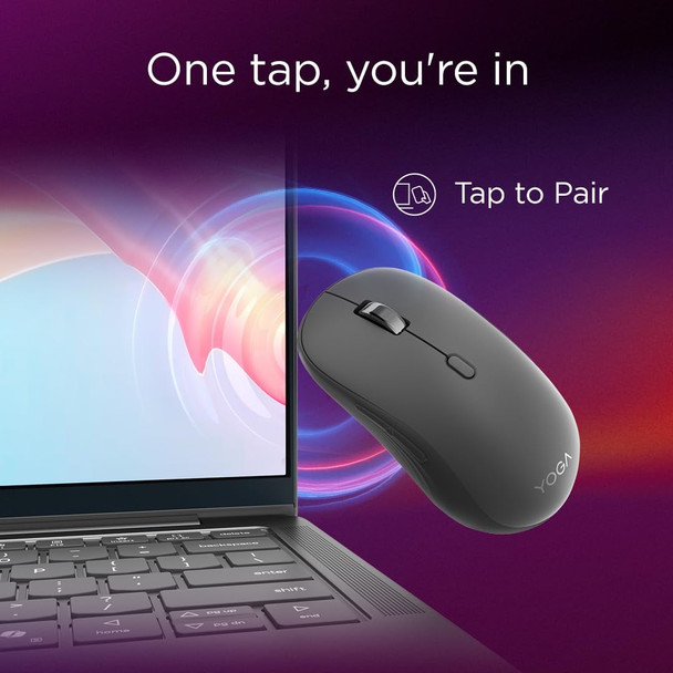 Lenovo Yoga Bluetooth Silent Mouse Luna Grey Wireless 4000 DPI  – image 8