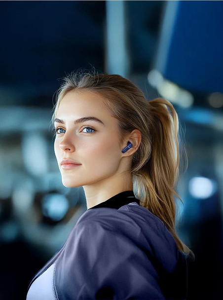 Mixx StreamBuds Live S5 True Wireless Earbuds Bluetooth Navy  – image 3