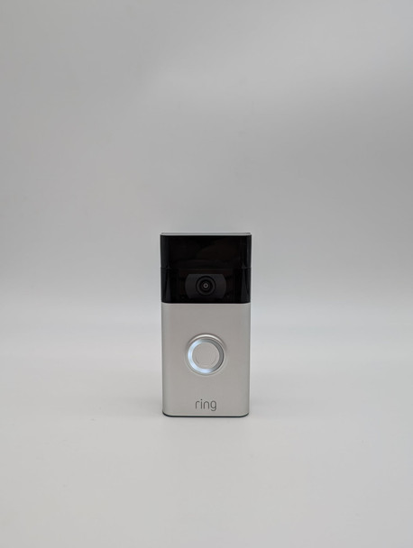 Ring Video Doorbell 2nd Gen Smart Wireless 1080p HD Camera Satin Nickel