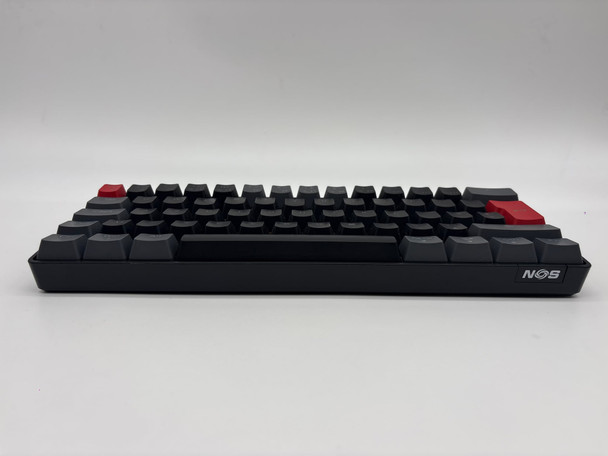 NOS C-450 Mini Pro RGB Mechanical Gaming Keyboard Compact UK QWERTY Black