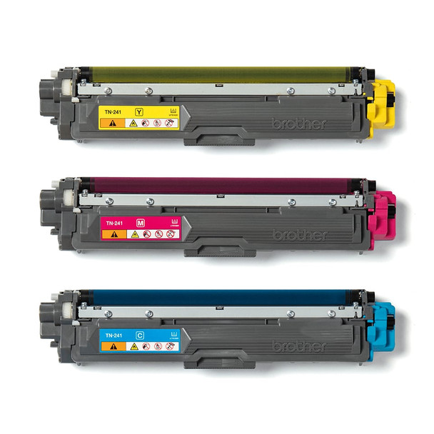 Brother Genuine Laser Toner Cartridges Multipack Cyan Magenta Yellow 3-Pack CMY