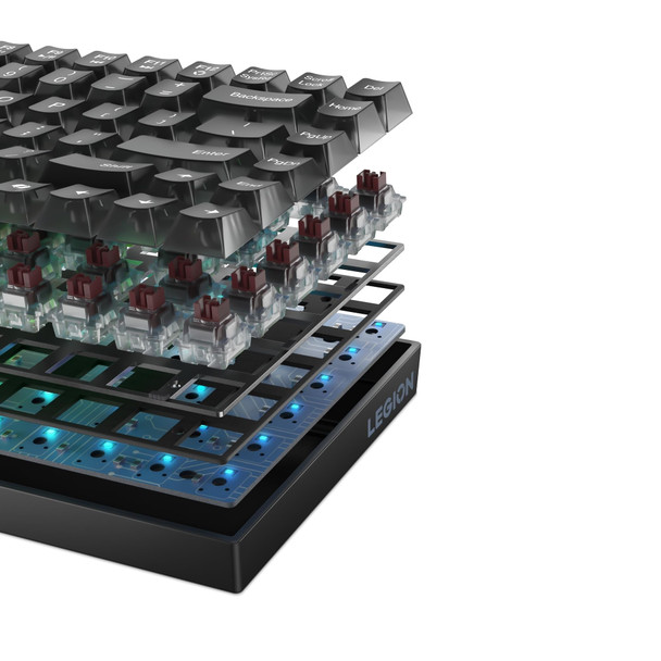 Lenovo Legion K510 Mini Pro 75% RGB Mechanical Gaming Keyboard UK QWERTY USB