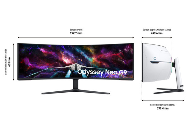 Samsung Odyssey Neo G9 57" Curved Gaming Monitor 240Hz Dual UHD Mini-LED HDR1000 – image 6