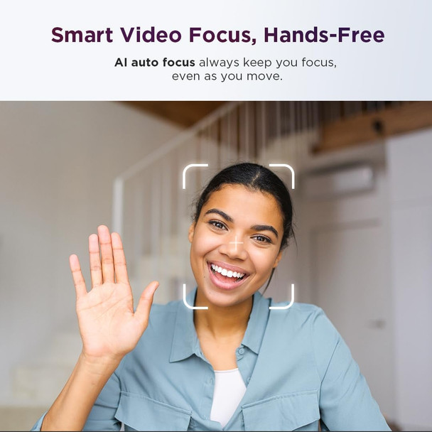 Lenovo QHD Webcam 2K 1440p USB-C HD Video Conference Camera Mic Auto Framing PC – image 9