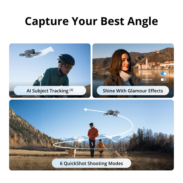 DJI Flip Fly More Combo Drone with RC 2 Smart Controller 4K UHD Camera 249g