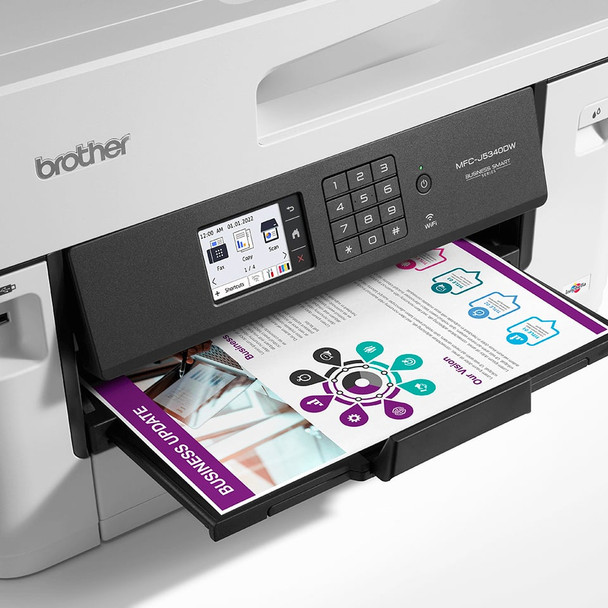 Brother A3 Wireless Colour Inkjet All In One Printer Duplex 28ppm 250 Sheet Tray