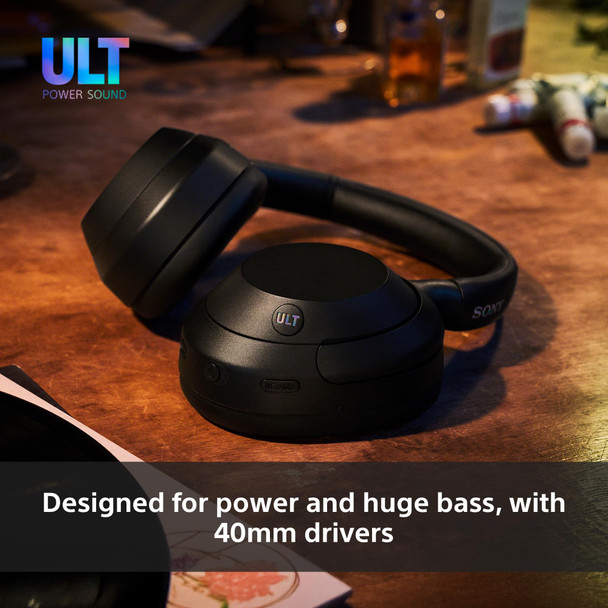 Sony ULT WEAR Wireless Noise Cancelling Over-Ear Bluetooth Headphones Black – image 3
