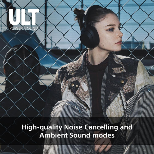 Sony ULT WEAR Wireless Noise Cancelling Over-Ear Bluetooth Headphones Black – image 5