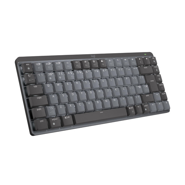 Logitech MX Mechanical Mini Wireless Keyboard Backlit Bluetooth Tactile Quiet UK