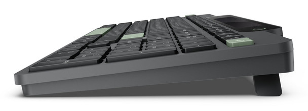 Lenovo Self-Charging Bluetooth Wireless Keyboard UK Layout Multi-Device PC Mac