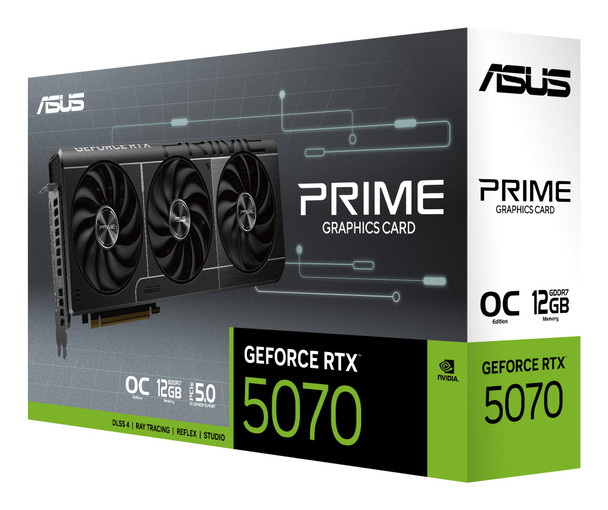 ASUS PRIME NVIDIA GeForce RTX 5070 12GB GDDR7 OC Gaming Graphics Card GPU – image 12