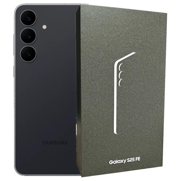 Samsung Galaxy S25 FE 5G 128GB 8GB RAM Unlocked Smartphone 6.7 Inch Jet Black