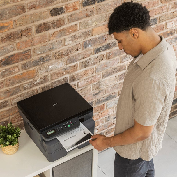 Brother 3-in-1 Mono Laser Printer Wireless Auto Duplex Scanner Copier A4 EcoPro – image 3