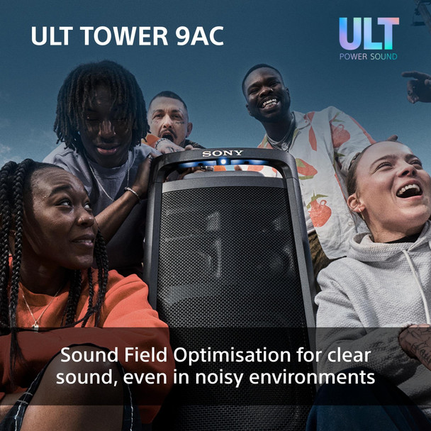 Sony ULT Tower 9AC Party Speaker Bluetooth 360 Sound Karaoke PA System Black – image 7