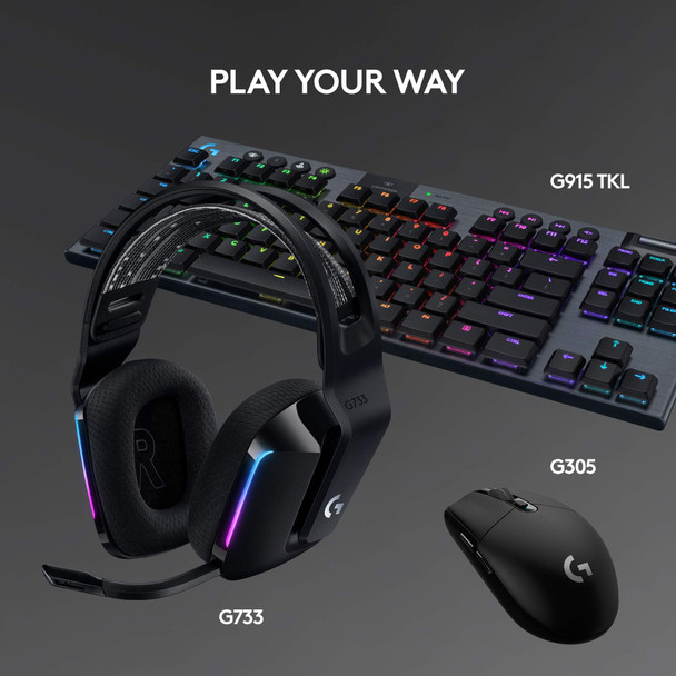 Logitech G733 LIGHTSPEED Wireless RGB Gaming Headset 7.1 Surround PC PS5 PS4 – image 9