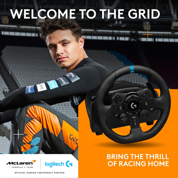 Logitech G G923 TRUEFORCE Racing Wheel and Pedals for PS5 PS4 PC Sim Gaming – image 2