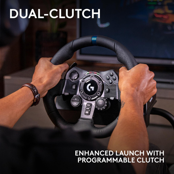 Logitech G G923 TRUEFORCE Racing Wheel and Pedals for PS5 PS4 PC Sim Gaming
