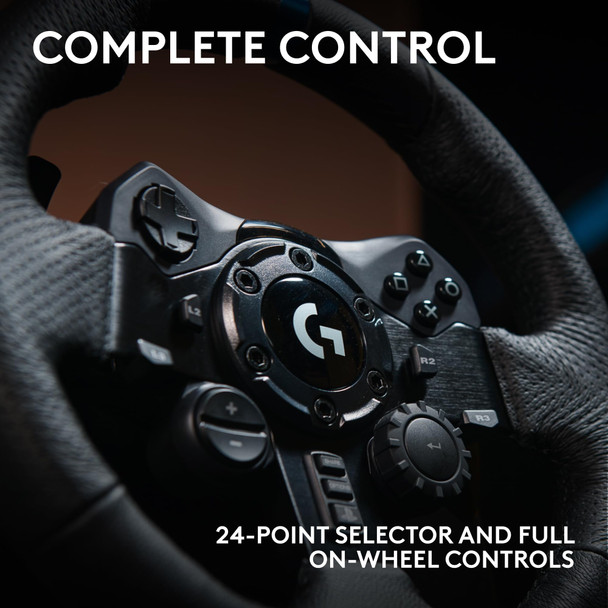 Logitech G G923 TRUEFORCE Racing Wheel and Pedals for PS5 PS4 PC Sim Gaming